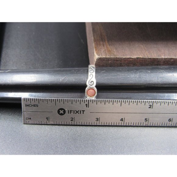 Size 5 Sterling Silver Silpada Swirl And Shell Toe Band Ring - Picture 5 of 6